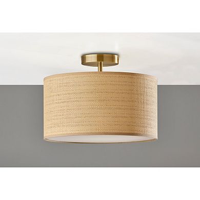 ADESSO Harvest Antique Style Flush Mount