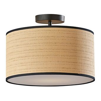 ADESSO Harvest Antique Style Flush Mount