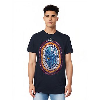 Blue Beetle Reyes Courage Adult Heather T-shirt