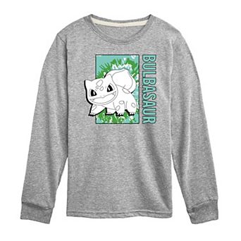 Boys 8-20 Pokemon Tie Dye Bulbasaur Long Sleeve