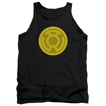 Green Lantern Yellow Symbol Adult Tank Top