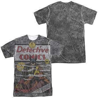 Dc Comics Detective 31 Cover Short Sleeve Adult 100% Poly Crew T-shirt