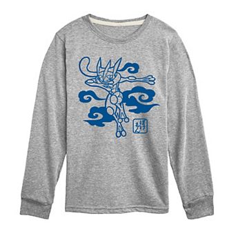 Boys 8-20 Pokemon Wagara Greninja Long Sleeve