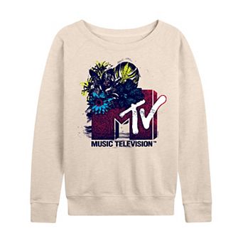 Women's MTV Tropic Logo French Terry Long Sleeve Tee