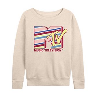 Women's MTV Allan Logo French Terry Long Sleeve Tee