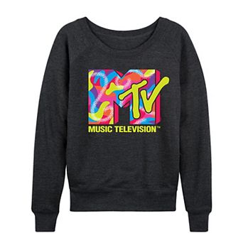 Women's MTV Logo French Terry Long Sleeve Tee