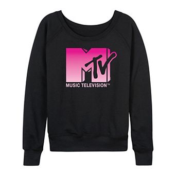 Women's MTV Logo French Terry Long Sleeve Tee