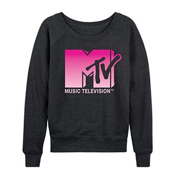 Women's MTV Logo French Terry Long Sleeve Tee