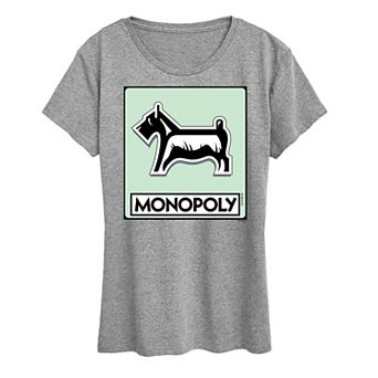 Women's Monopoly Dog Token Graphic Tee