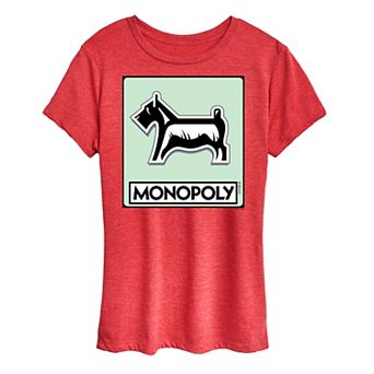 Women's Monopoly Dog Token Graphic Tee