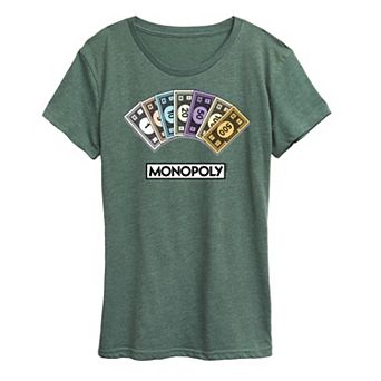 Women's Monopoly Money Stack Graphic Tee