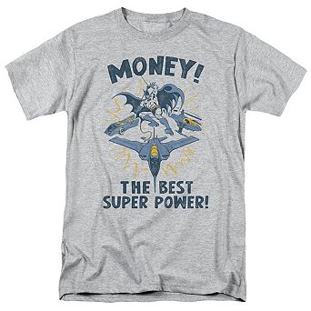 Dc Comics Money Short Sleeve Adult T-shirt