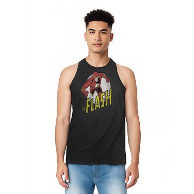 Dc Comics Flash Run Flash Run Adult Tank Top