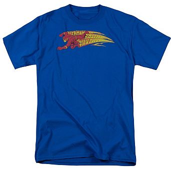 Dc Comics Flash Fastest Man Alive Short Sleeve Adult T-shirt