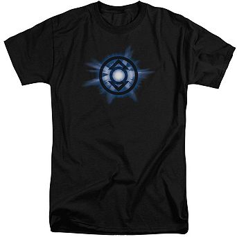 Green Lantern Indigo Glow Short Sleeve Adult Tall T-shirt