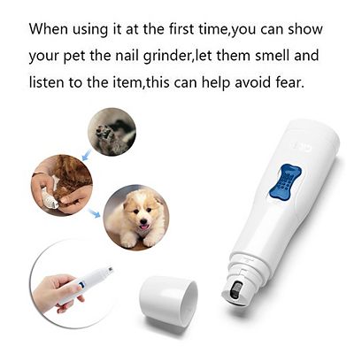 Low-Noise Dog Electric Rechargeable Nail Clippers
