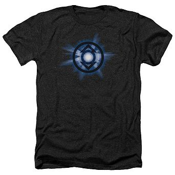 Green Lantern Indigo Glow Adult Heather T-shirt