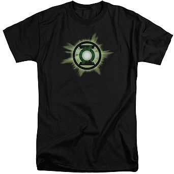 Green Lantern Green Glow Short Sleeve Adult Tall T-shirt