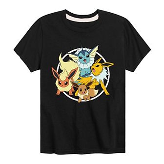 Boys 8-20 Pokemon Group Graphic Tee