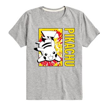 Boys 8-20 Pokemon Tie Dye Pikachu Graphic Tee