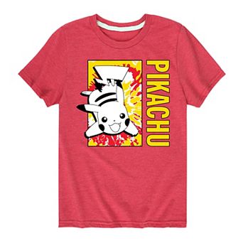 Boys 8-20 Pokemon Tie Dye Pikachu Graphic Tee