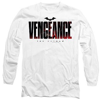 The Batman Vengeance For The Bat Long Sleeve Adult T-shirt