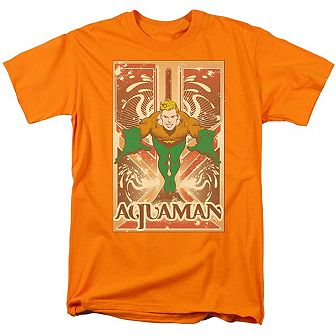 Dc Comics Aquaman Short Sleeve Adult T-shirt