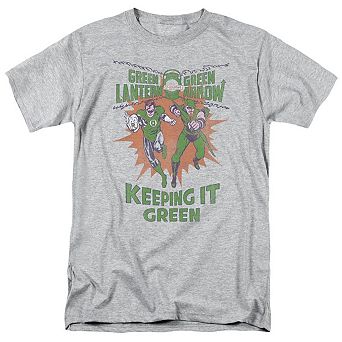Green Lantern Keeping It Green Short Sleeve Adult T-shirt