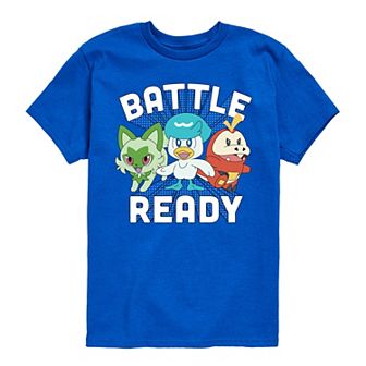 Boys 8-20 Pokemon Battle Ready Graphic Tee