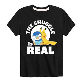 Boys 8-20 Pokemon The Snuggle Is Real Graphic Tee