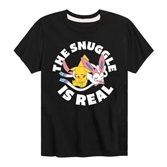 Boys 8-20 Pokemon The Snuggle Is Real Graphic Tee
