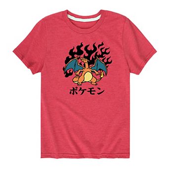 Boys 8-20 Pokemon Charizard Flash Fire Graphic Tee
