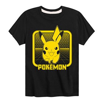 Boys 8-20 Pokemon Retro Pikachu Graphic Tee