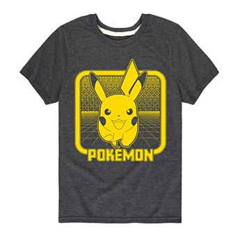 Boys 8-20 Pokemon Retro Pikachu Graphic Tee