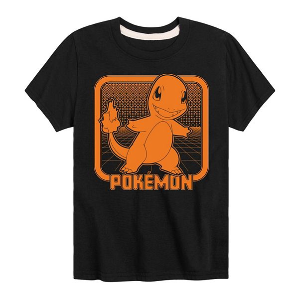 Boys 8-20 Pokemon Retro Charmander Graphic Tee