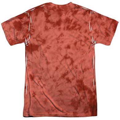 Dc Comics Flash Charge Ahead Short Sleeve Adult 100% Poly Crew T-shirt