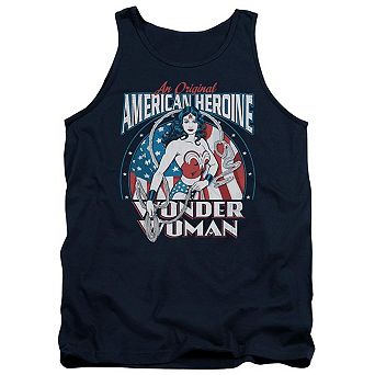 Dc Comics American Heroine Adult Tank Top