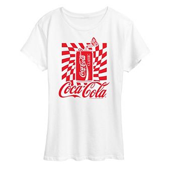 Women's Coca-Cola Warped Grid With Can