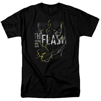 Dc Comics Flash Bold Flash Short Sleeve Adult T-shirt