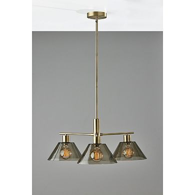 ADESSO Zoe 3-Light Chandelier Ceiling Light