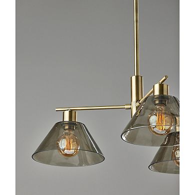 ADESSO Zoe 3-Light Chandelier Ceiling Light