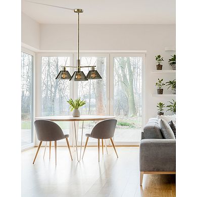 ADESSO Zoe 3-Light Chandelier Ceiling Light
