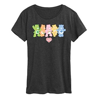 Women's Care Bears Pastel Lineup Graphic Tee