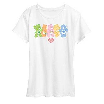 Women's Care Bears Pastel Lineup Graphic Tee