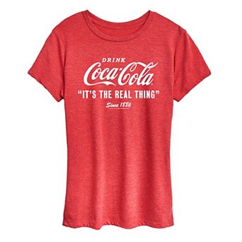 Women's Coca-Cola It's The Real Thing Graphic Tee