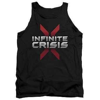Infinite Crisis Logo Adult Tank Top