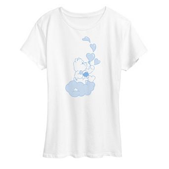 Women's Care Bears Grumpy Bear Bubbles Graphic Tee