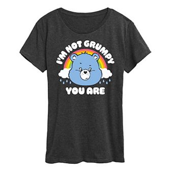 Women's Care Bears I'm Not Grumpy You AreGraphic Tee