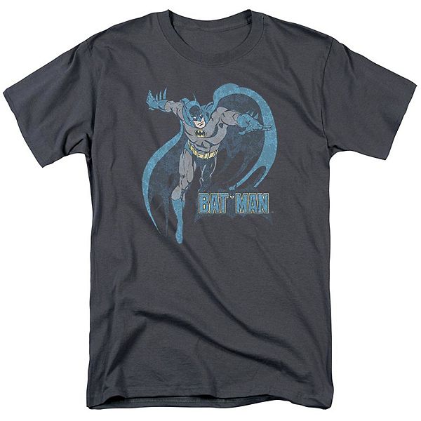 Dc Comics Desaturated Batman Short Sleeve Adult T-shirt