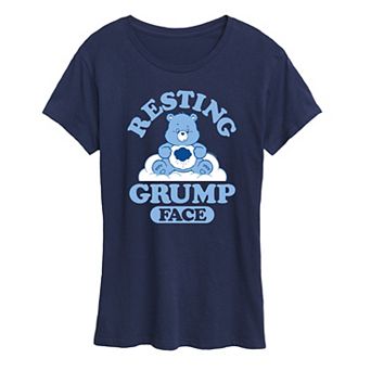 Women's Care Bears Resting Grump Face Graphic Tee